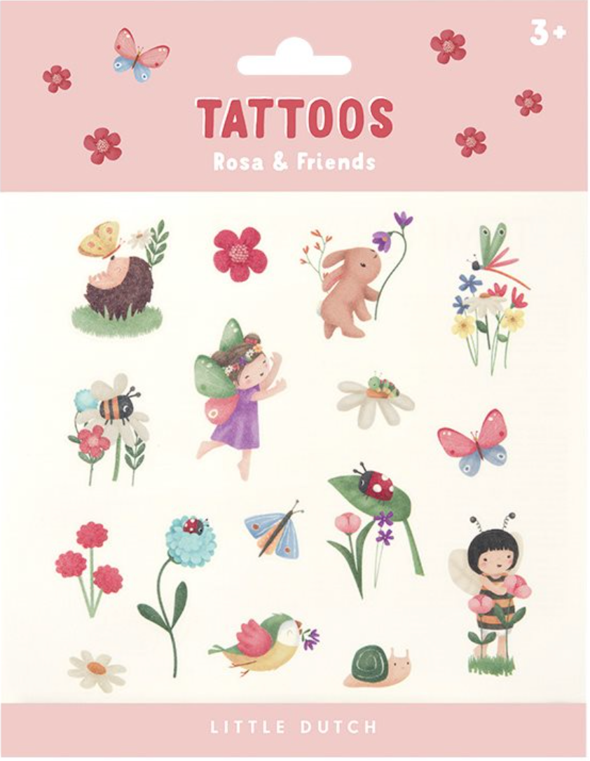 Tattoos - Rosa & Friends | Little Dutch