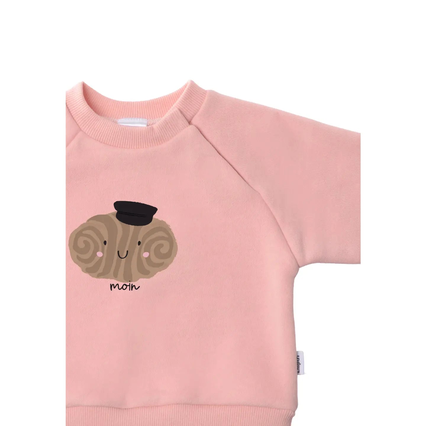 Sweatshirt Pink "Franzbrötchen"