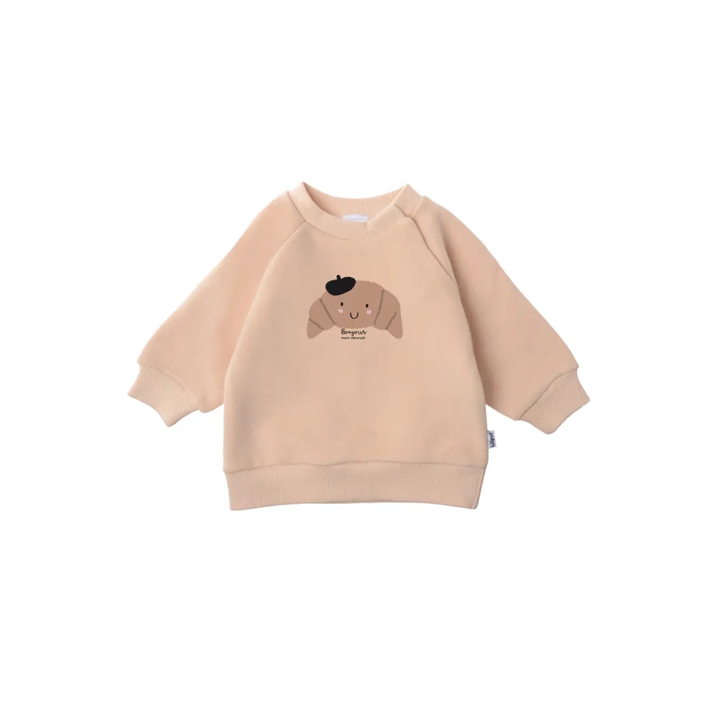 Sweatshirt Beige "Croissant"