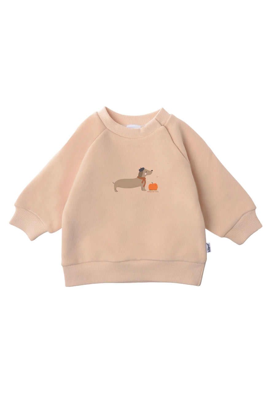 Sweatshirt Beige "Dackel"