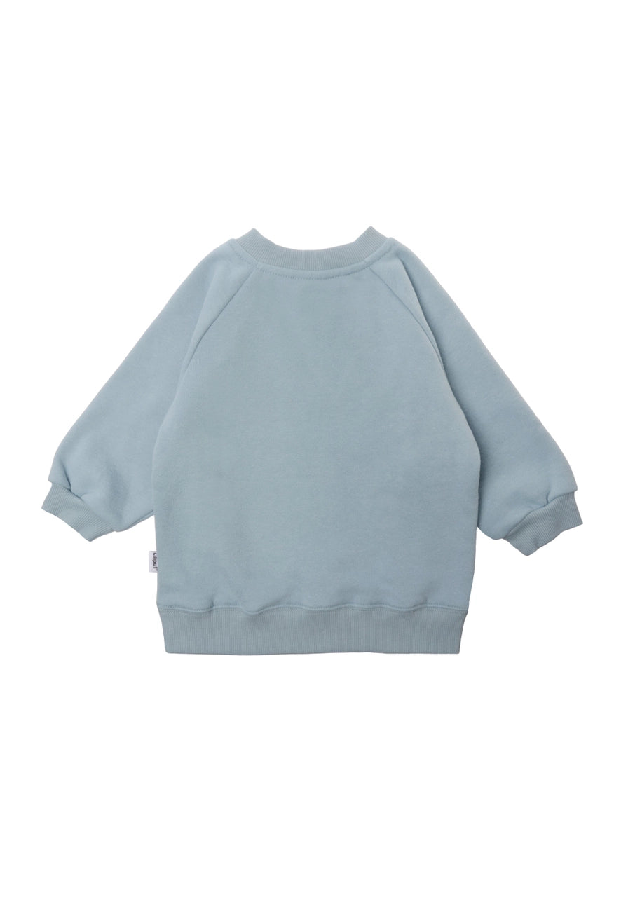 Sweatshirt Hellblau "Zitrone"