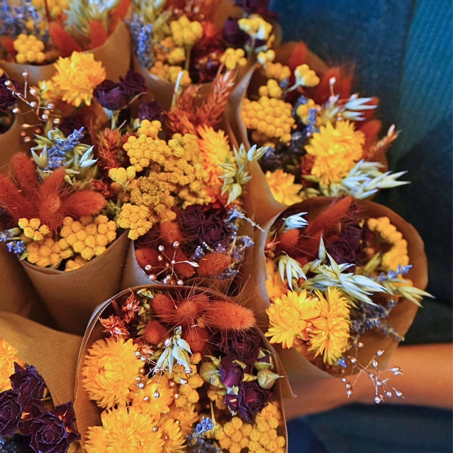 Trockenblumen - Feldstrauß Harvest Sunset